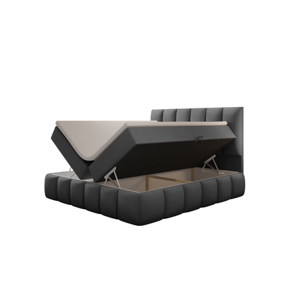 VELORA - Boxspringbett mit Bettkasten