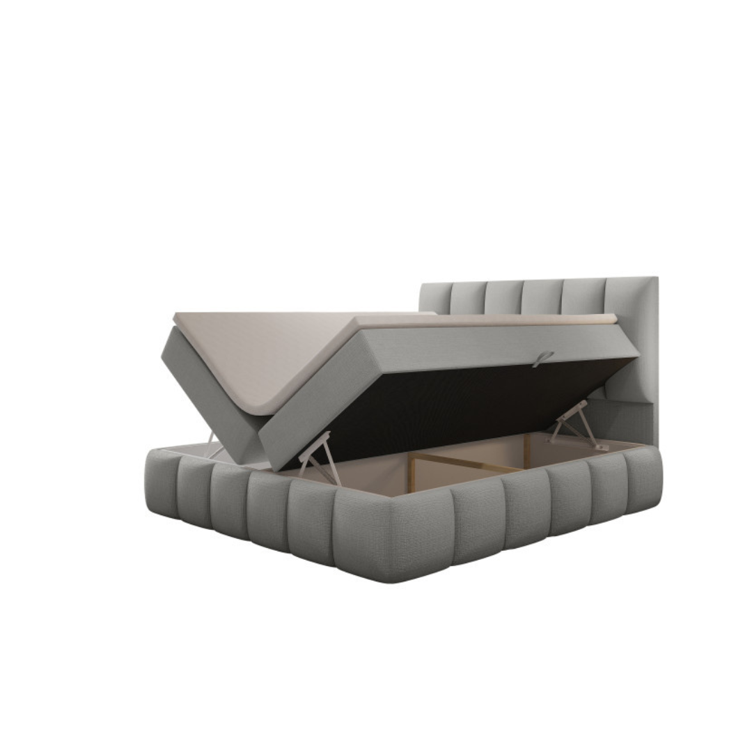 VELORA - Boxspringbett mit Bettkasten