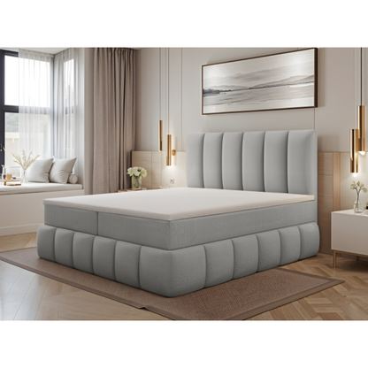 VELORA - Boxspringbett mit Bettkasten