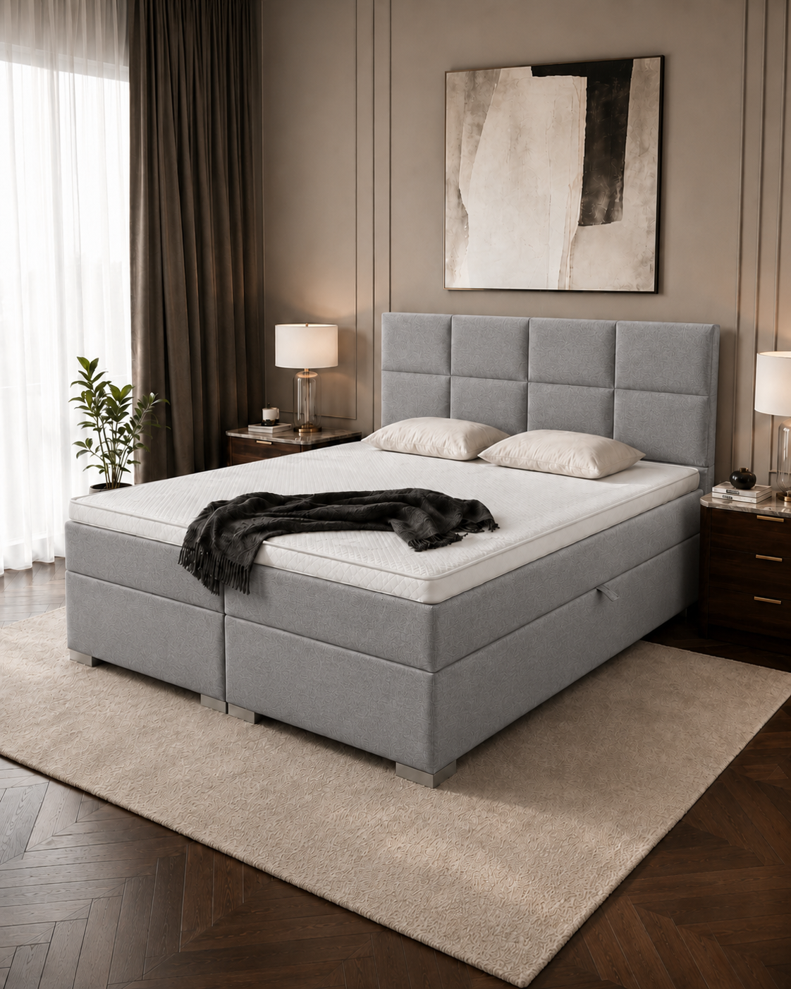 Napoli – Das Boxbett mit Stil