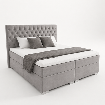 CHESLO – BOXSPRINGBETT MIT BETTKASTEN