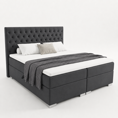 CHESLO – BOXSPRINGBETT MIT BETTKASTEN