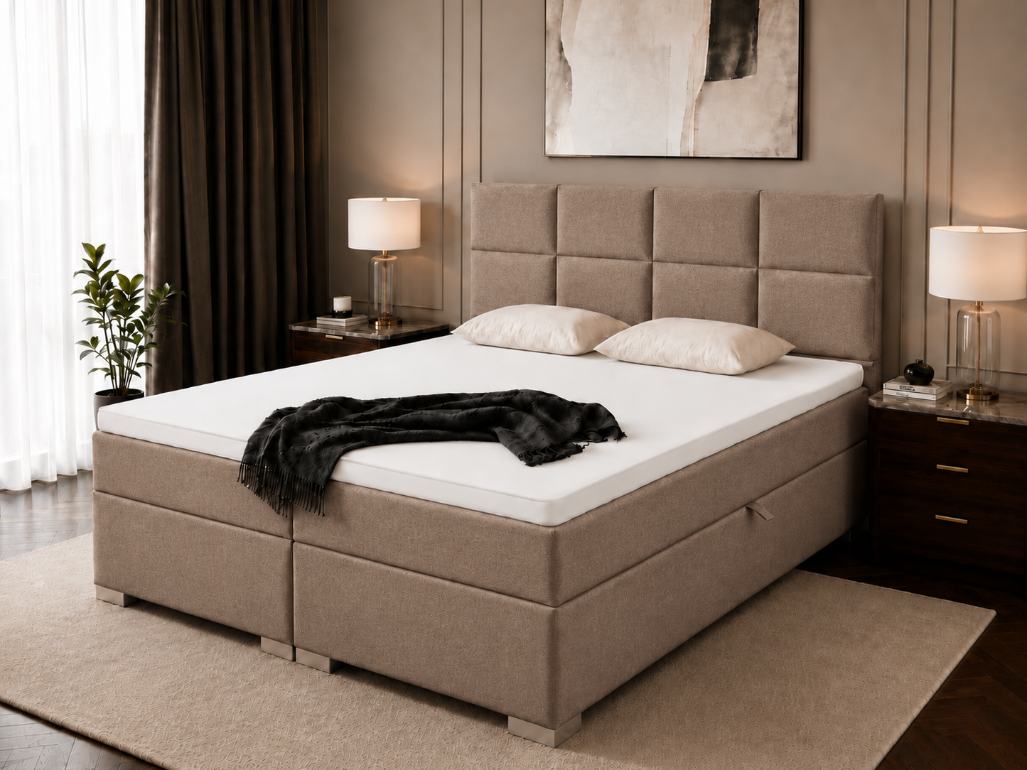Napoli – Das Boxbett mit Stil