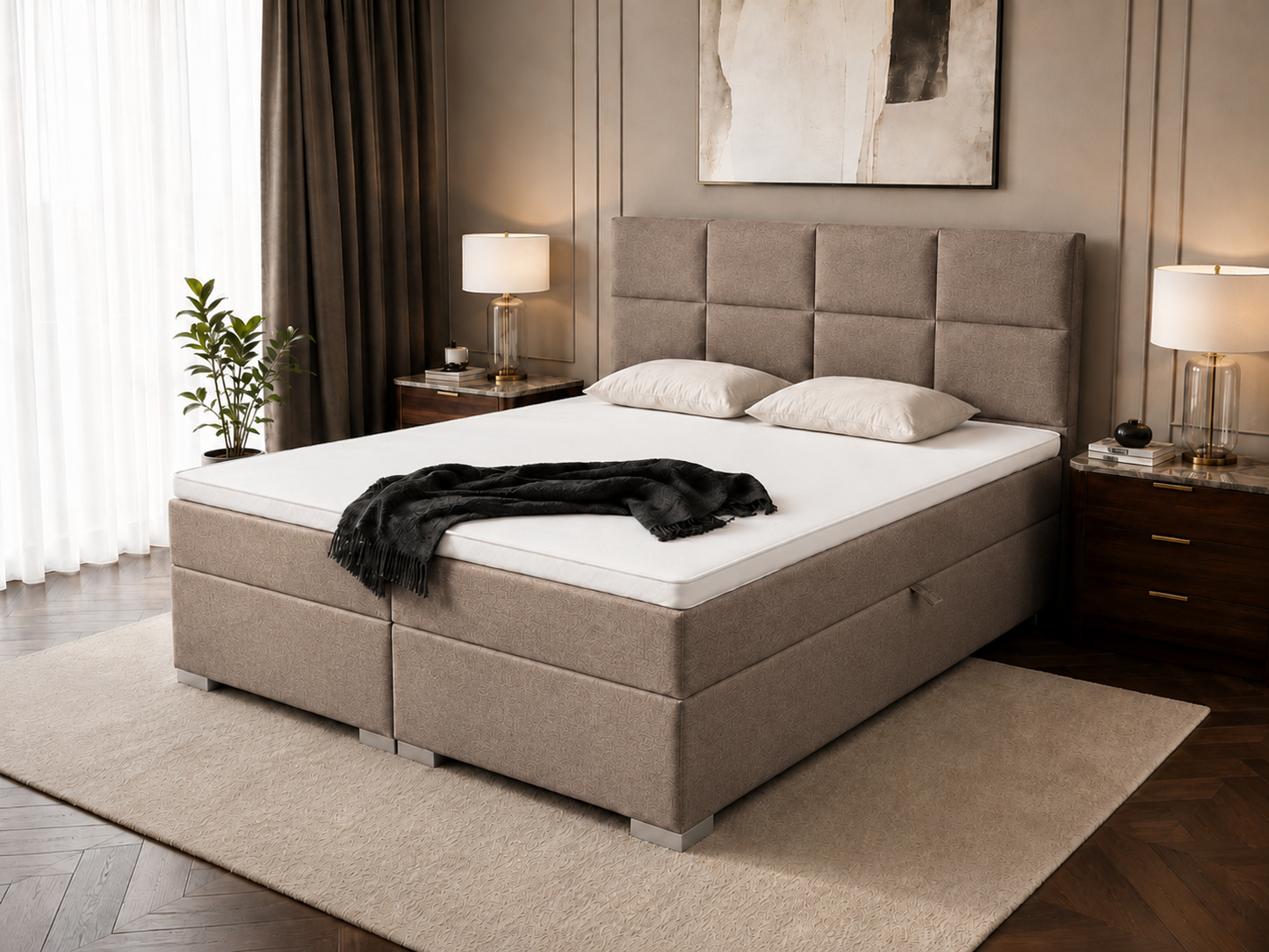 Napoli – Das Boxbett mit Stil