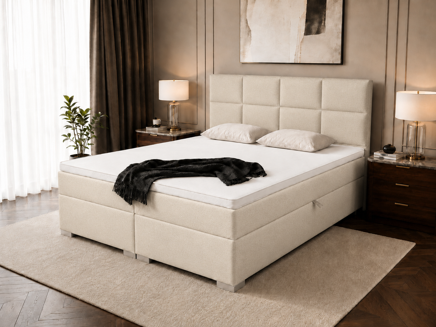 Napoli – Das Boxbett mit Stil
