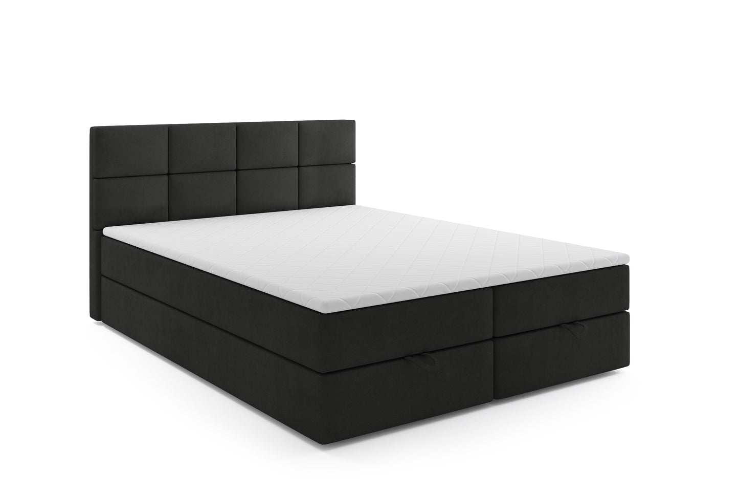 OLBIA – Boxspringbett mit Matratze & Topper